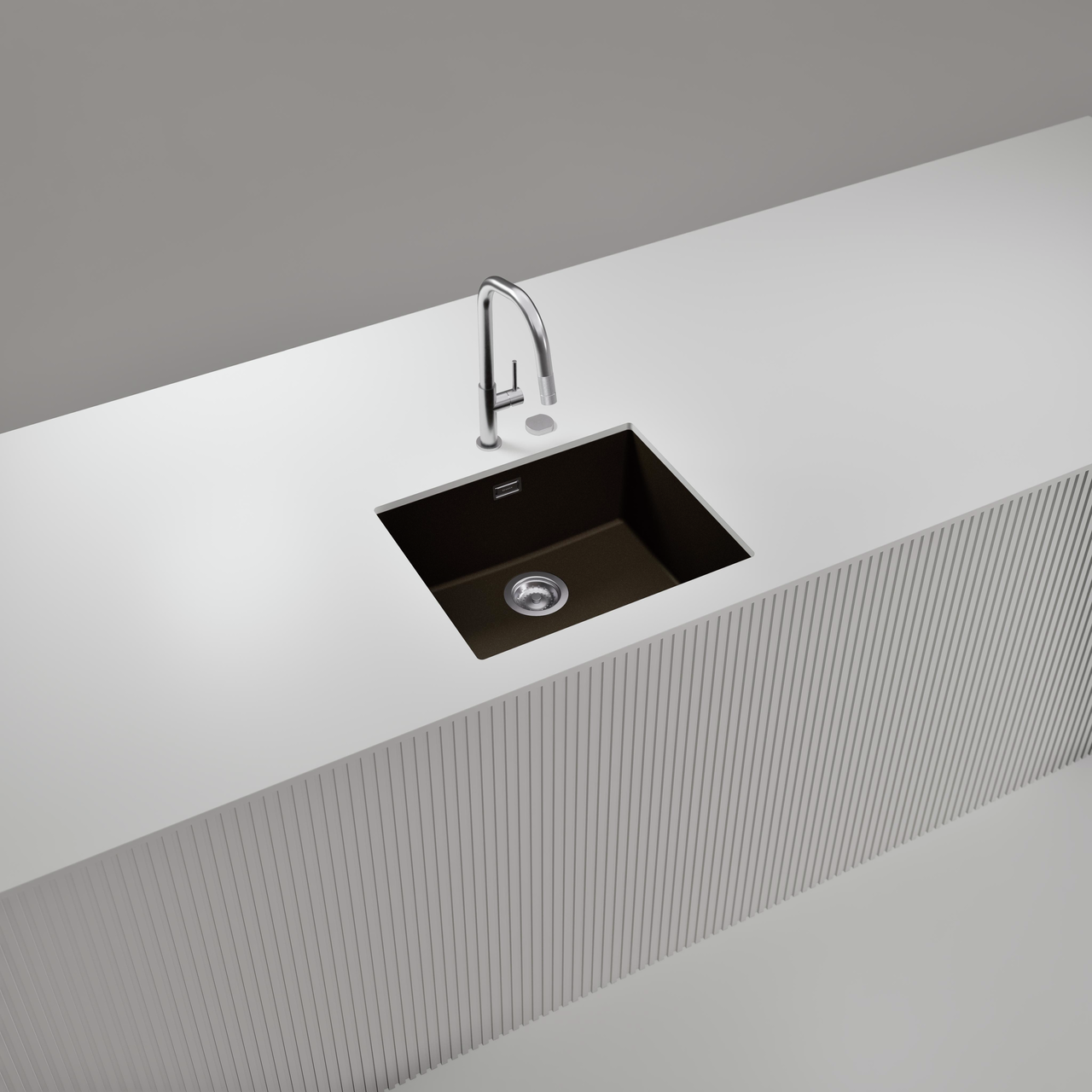 Dřez FORMHAUS D-100LS NERO